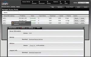 unifi - admin aps